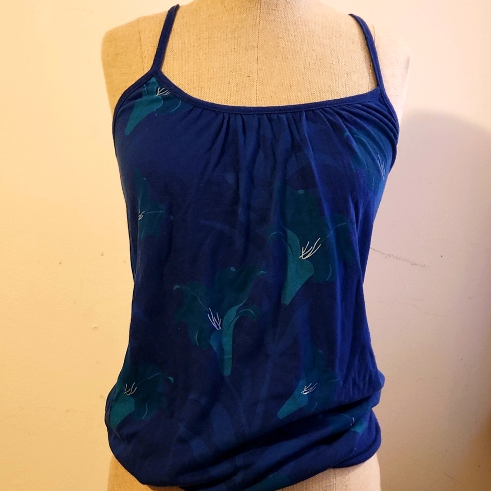 Bluenotes Floral Lily Tank Top - Picture 1 of 8